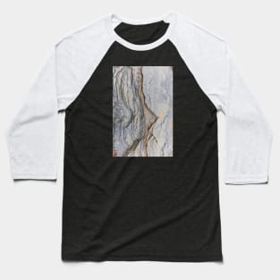 Beach side intimate rock texture Baseball T-Shirt